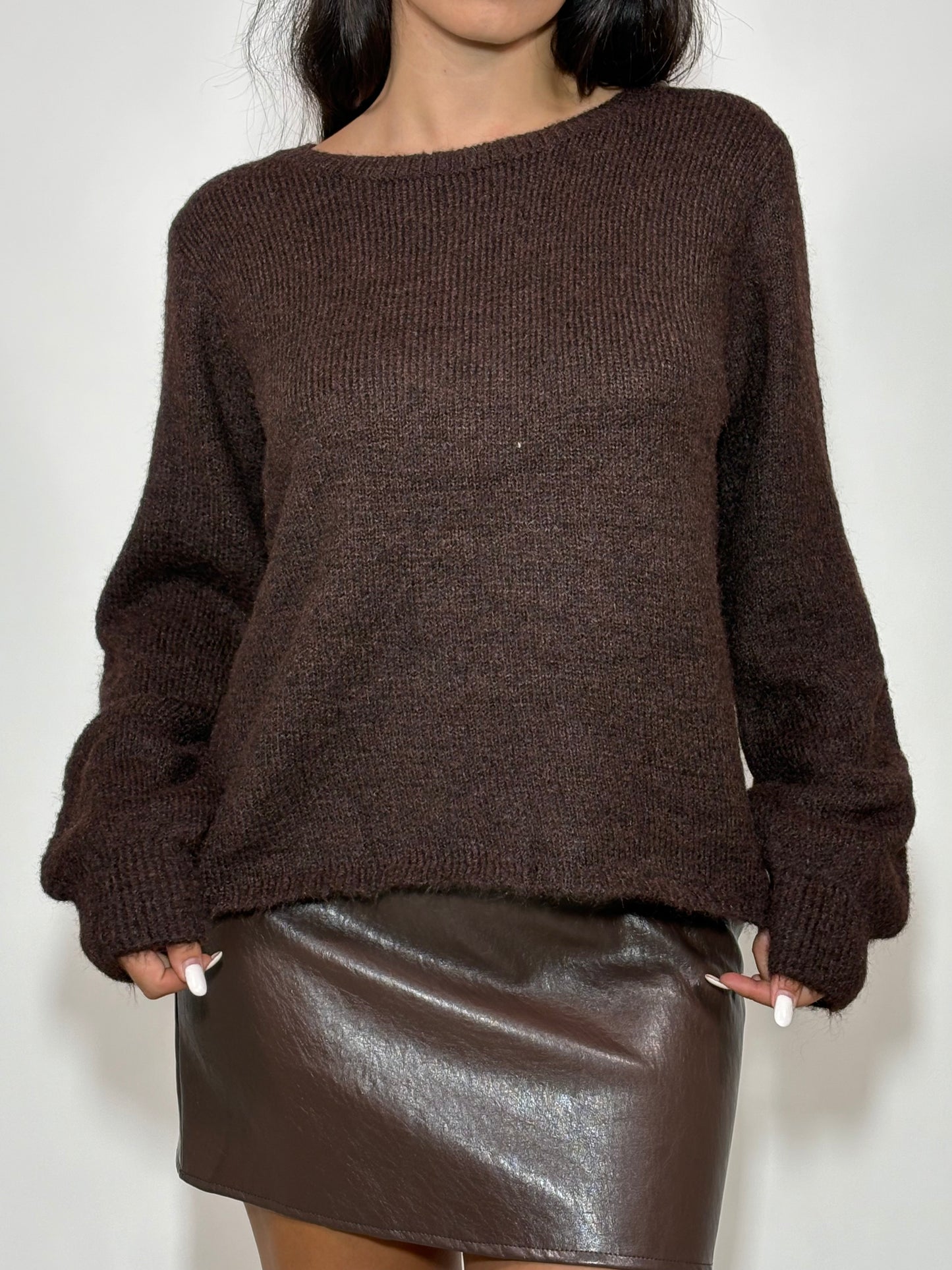 Maglione Cioccolato Animalier