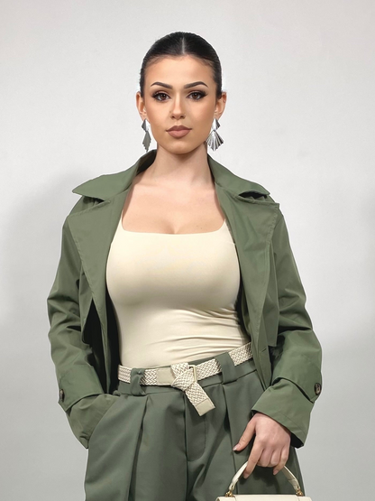 Trench Corto Oliva