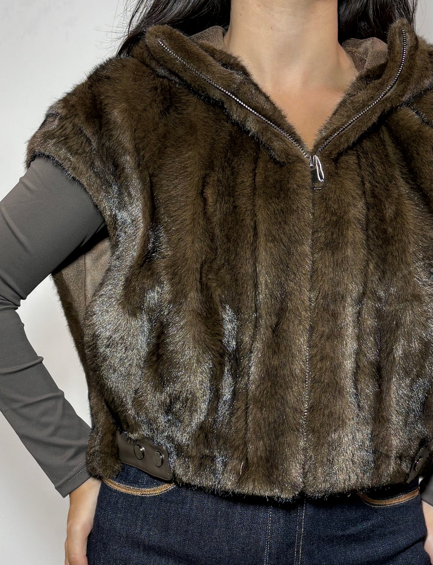 Gilet Cacao