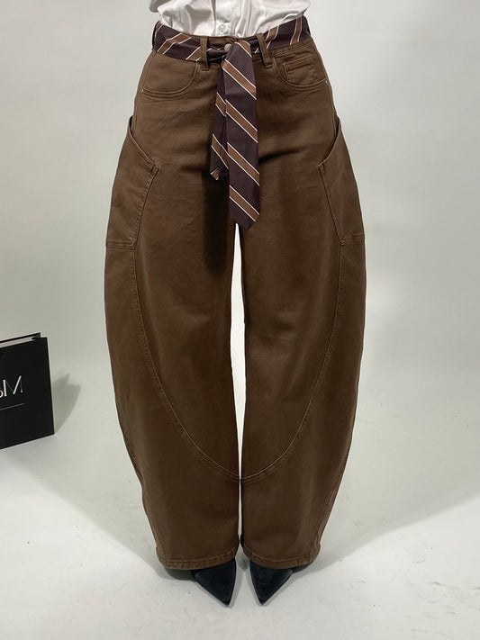 Jeans Balloon-Marrone